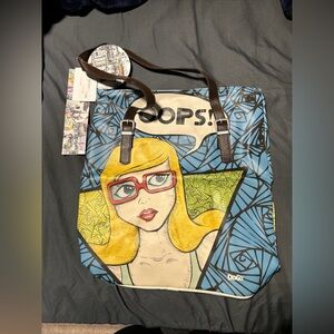 Personalize your life dogo bag. Tote bag. Shoulder bag. Vegan.